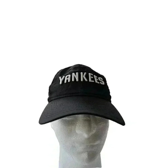 New York Yankees Hat Women or Youth Strapback New Era MLB Baseball Cap blk - Picture 5 of 6